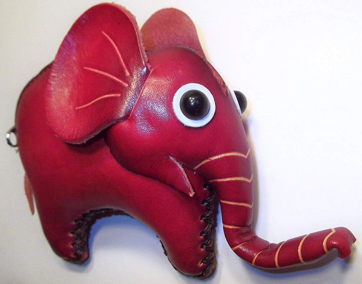 Handcrafted Leather Elephant Coin Purse