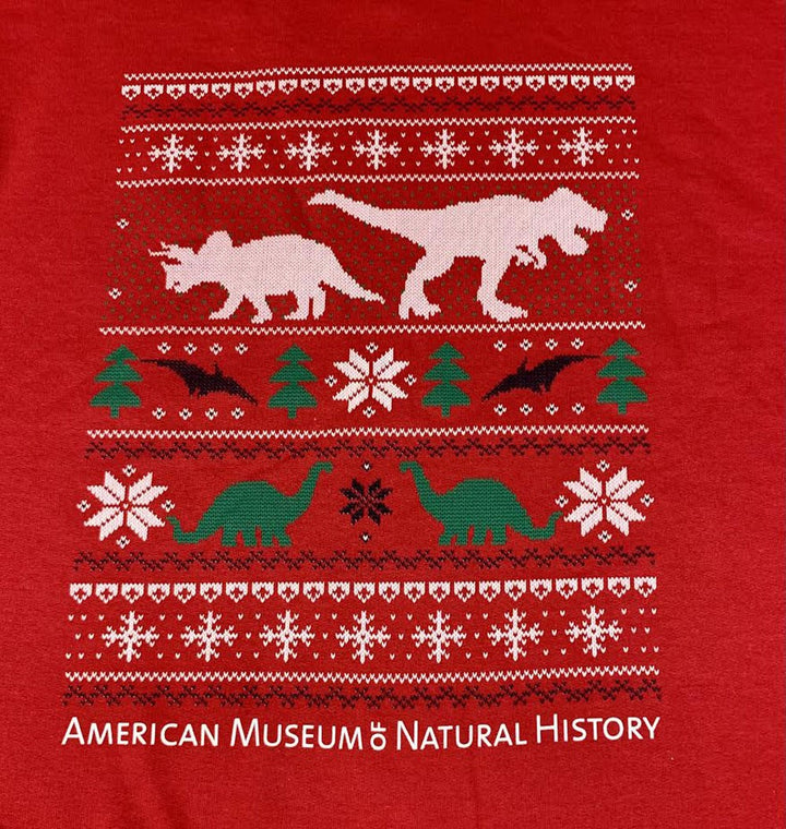 Adult Dinosaur Ugly Christmas Sweatshirt