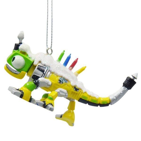 Dinotrux Character Snow-Covered Ornaments