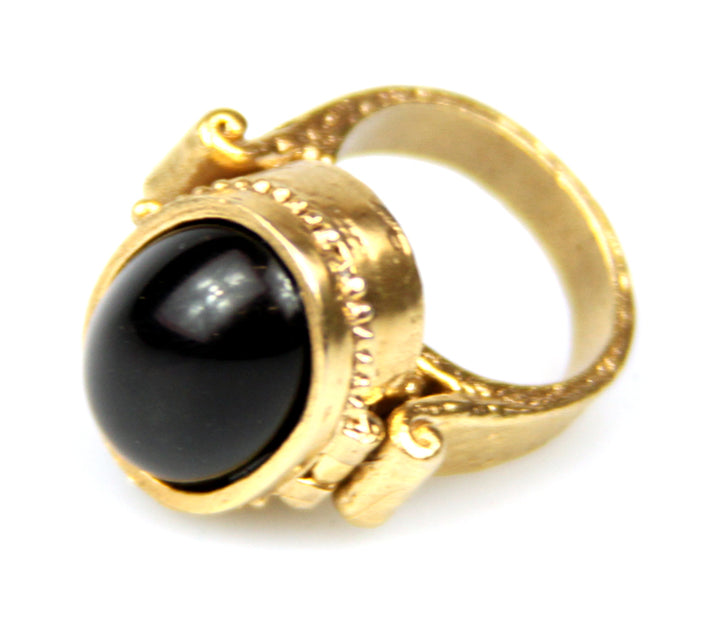 Gold Plated  Poison Ring