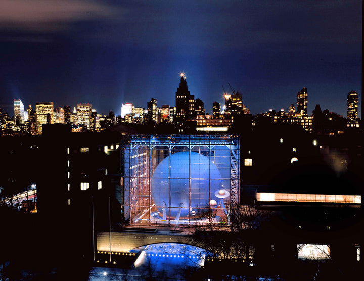 AMNH Collector's Hayden Planetarium Glass Ornament