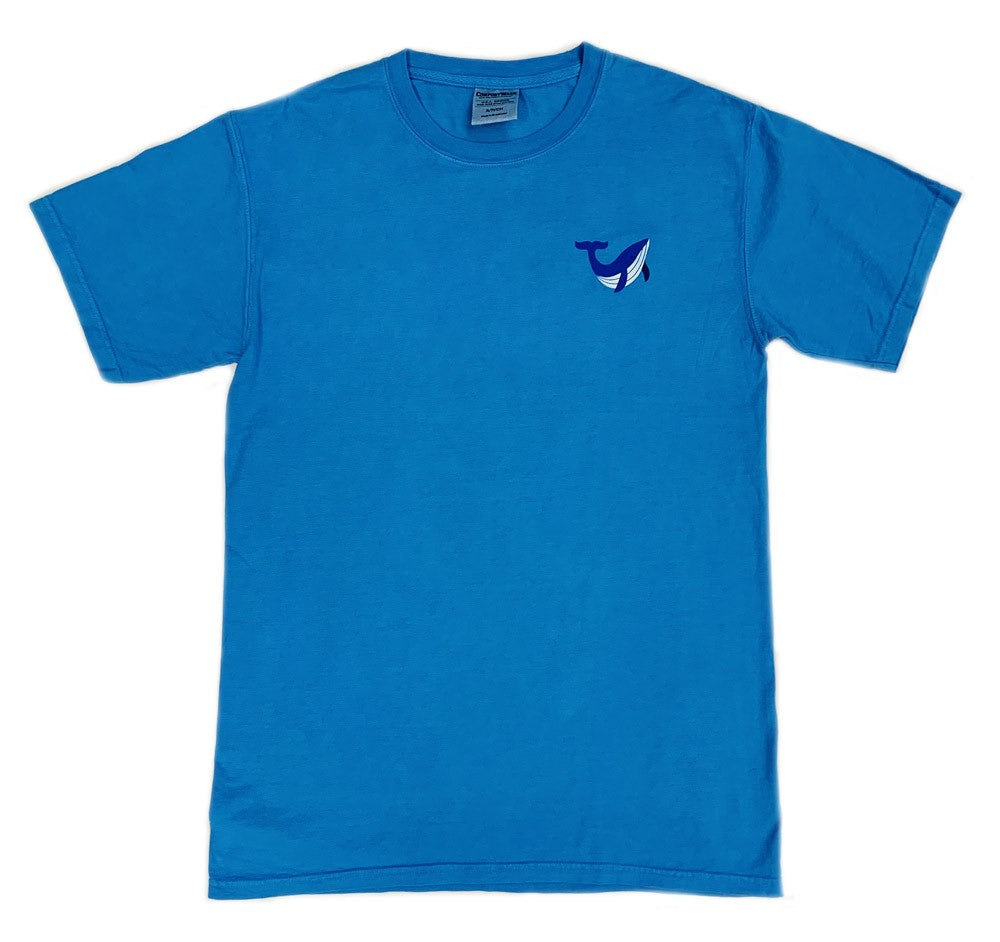 Adult Eco-Friendly Blue Whale T-Shirt