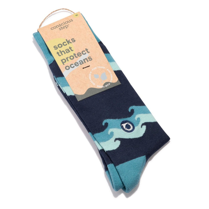 Adult Eco-Friendly Ocean Socks