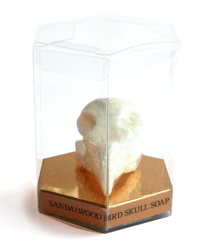Sandalwood Bird Skull Soap