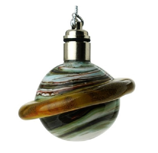 Saturn Glow-In-The-Dark LED Ornament