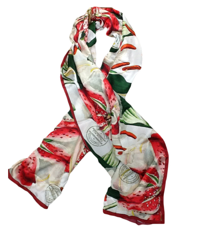 American Museum of Natural History Dangerous Beauty Silk Scarf