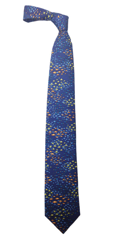 School of Fish Silk Tie