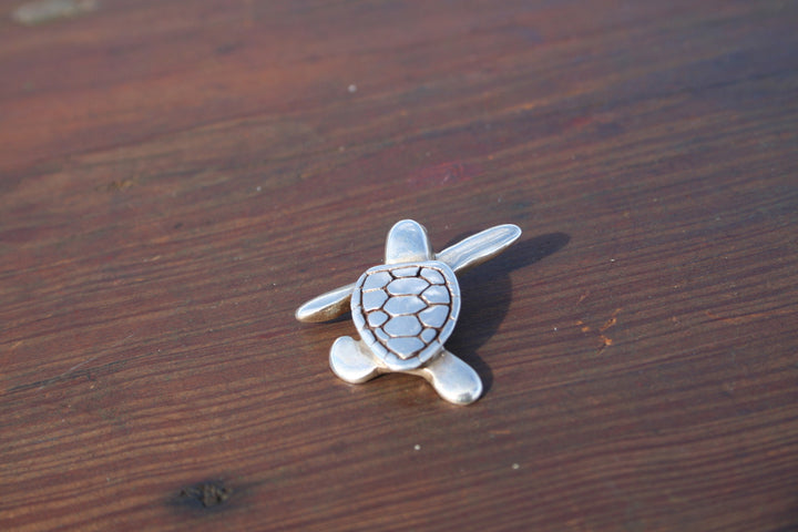 Sterling Silver Sea Turtle