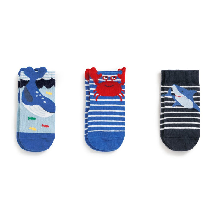 Infant / Toddler 3-Pack Sealife Socks