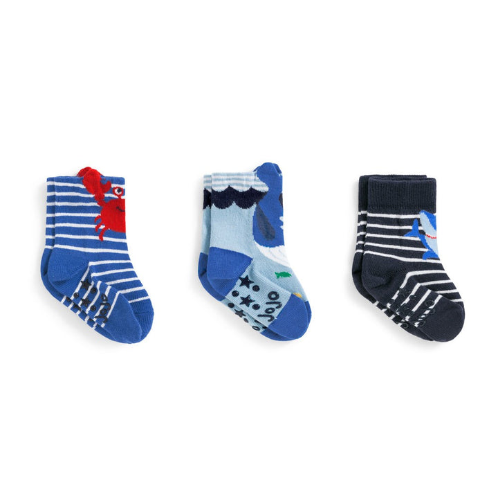 Infant / Toddler 3-Pack Sealife Socks