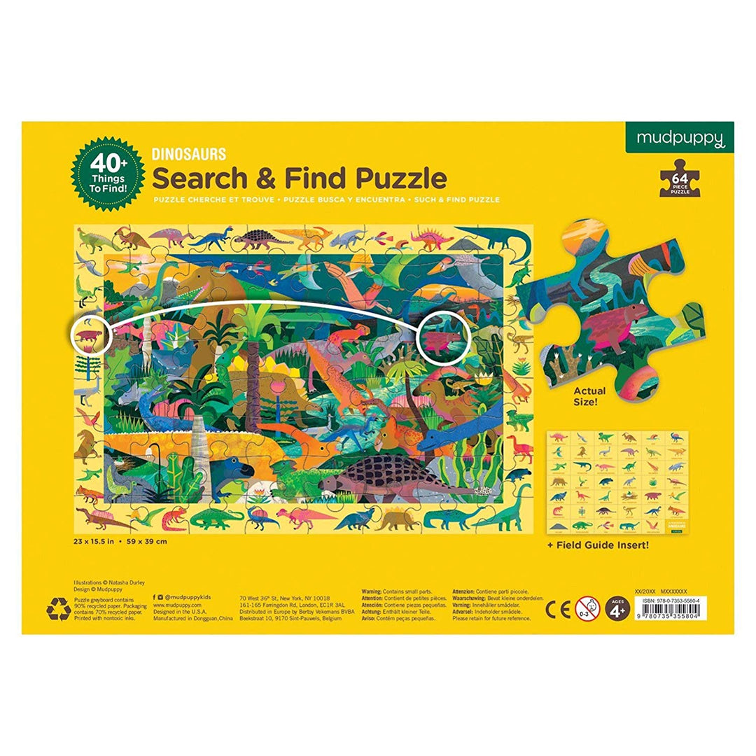 Search & Find Dinosaur Puzzle