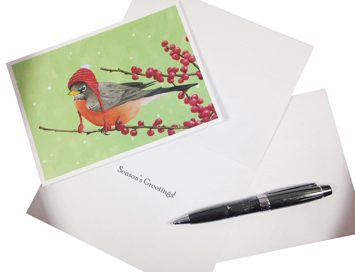 Seasons Greetings Holiday Card