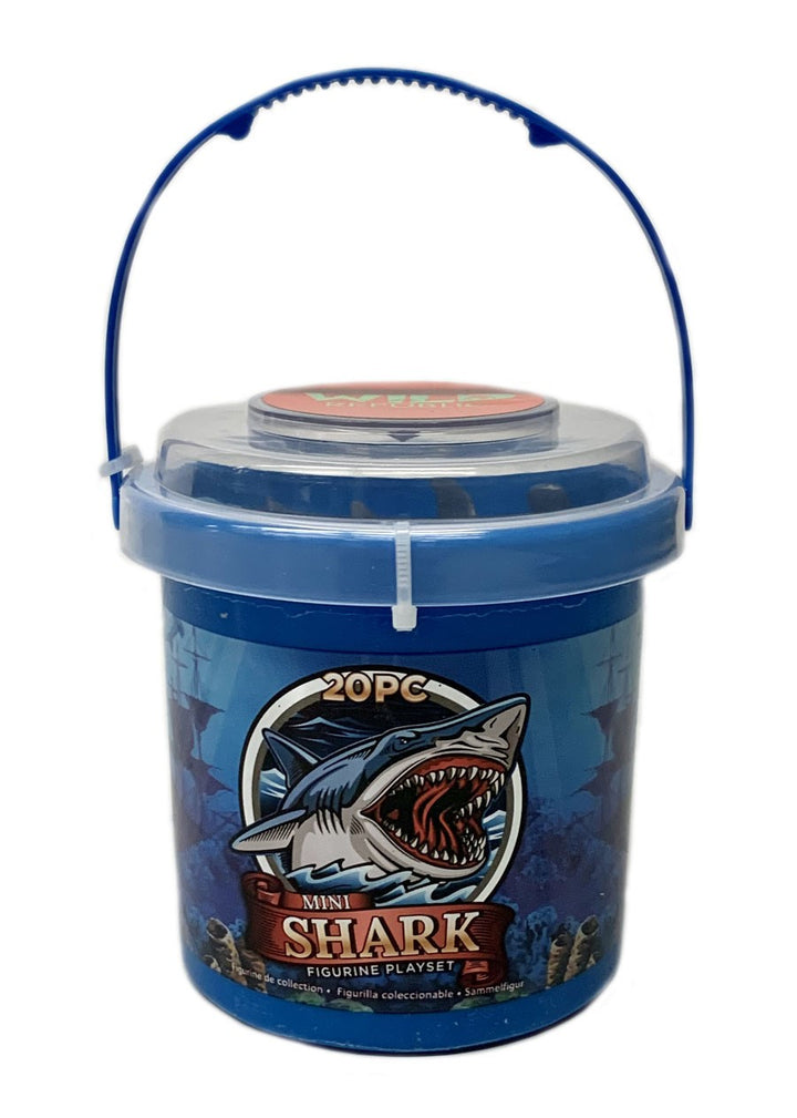 Shark 20 PC Mini Bucket Playset
