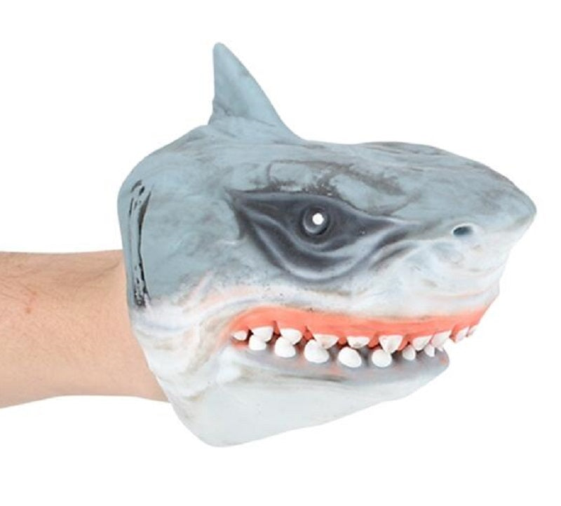 Great White Shark Rubber Hand Puppet