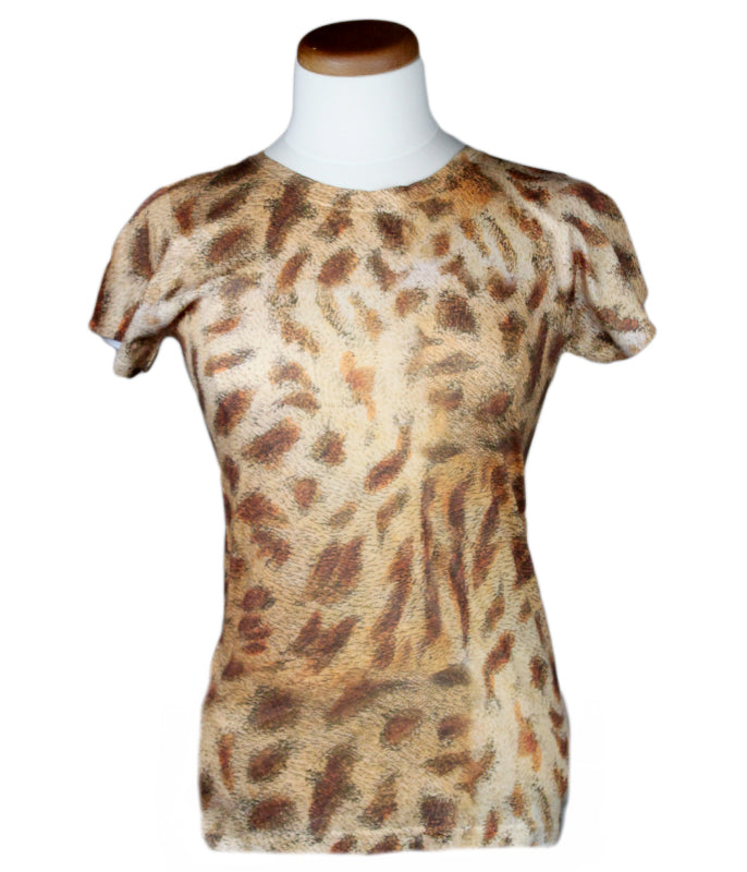 Ladies Contemporary Giraffe Print Shirt