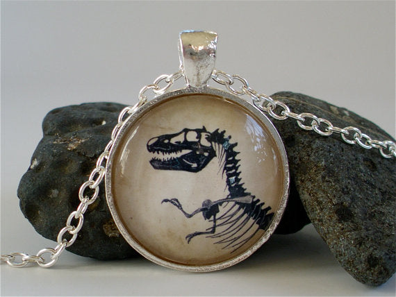 T. rex Fossil Necklace