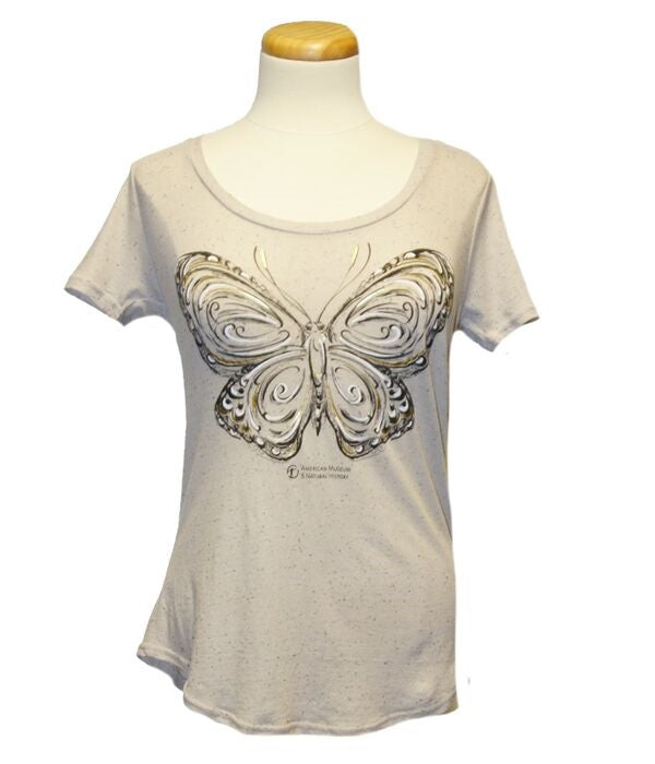 Ladies Sketchy Butterfly T-Shirt