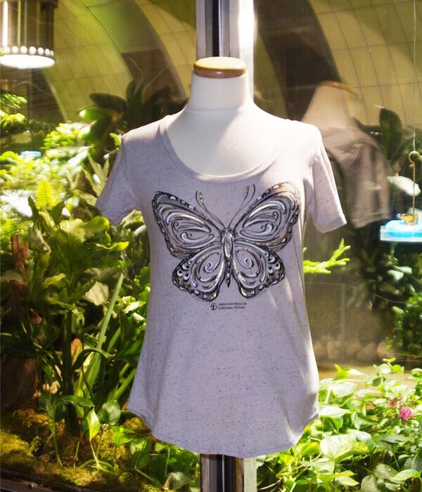 Ladies Sketchy Butterfly T-Shirt
