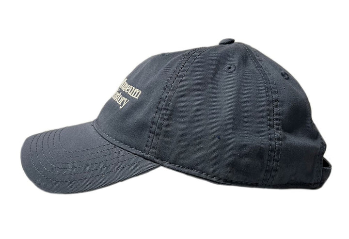 Slate Blue Cap - Embroidered Vintage Museum Logo