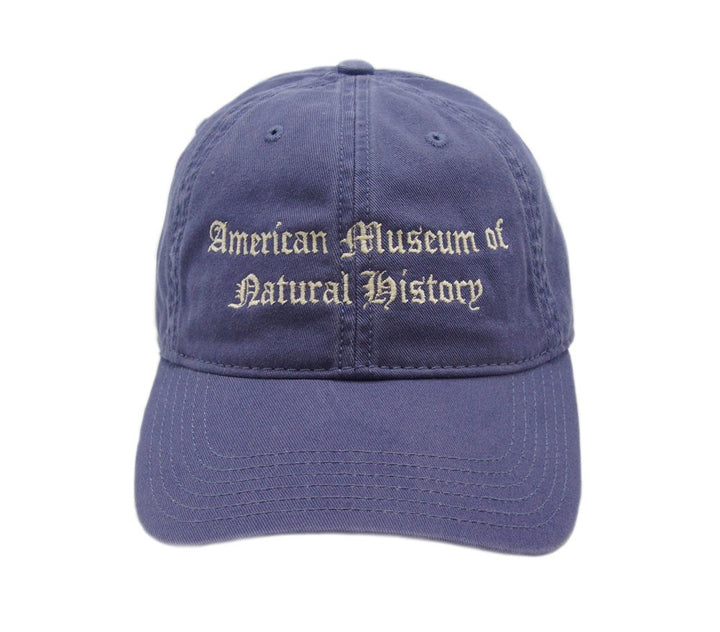 Slate Blue Cap - Embroidered Vintage Museum Logo