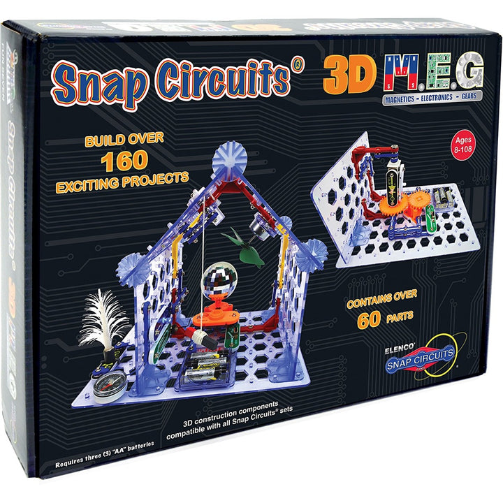 Snap Circuits ® 3D M.E.G. Electronics Discovery Kit
