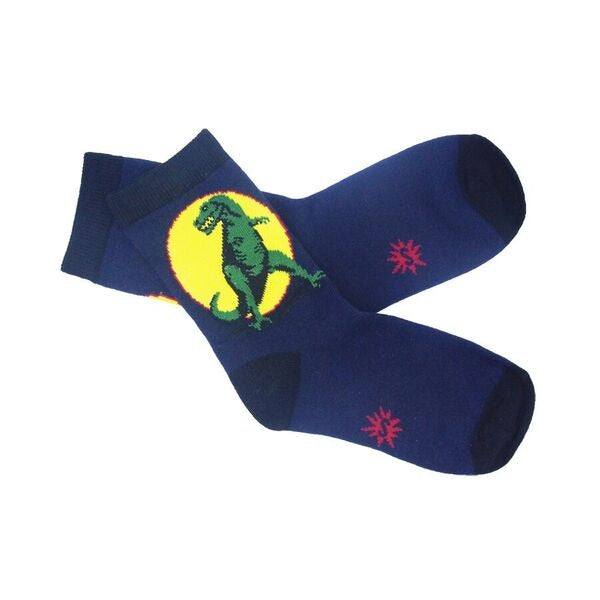 Youth T.Rex Crew Socks