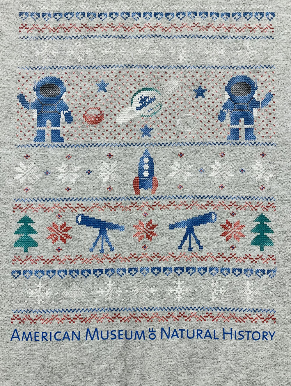 Adult AMNH Space Ugly Christmas Sweatshirt