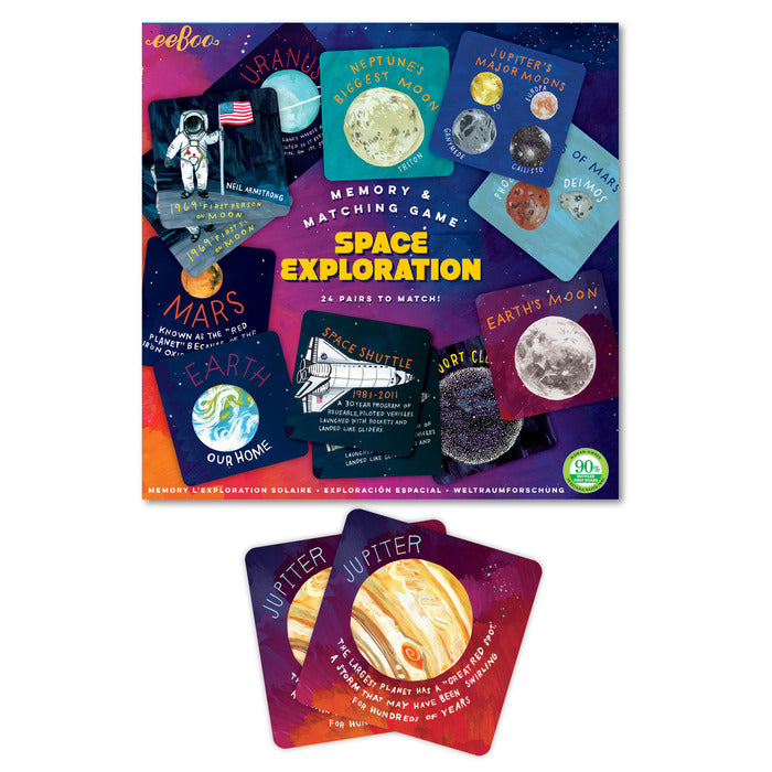 Space Exploration Memory & Matching Game