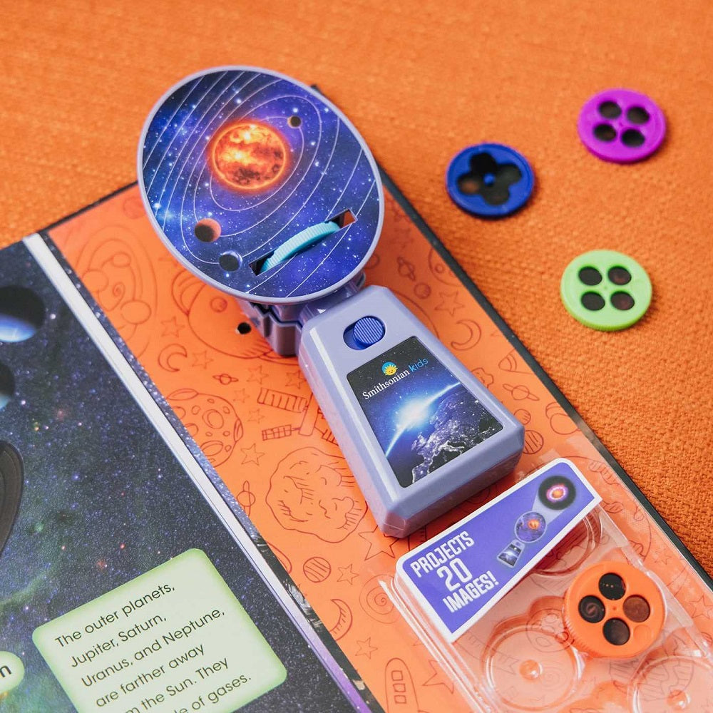 Space Explorer Guidebook and Projector projector