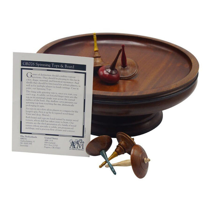 Spinning Tops and Board