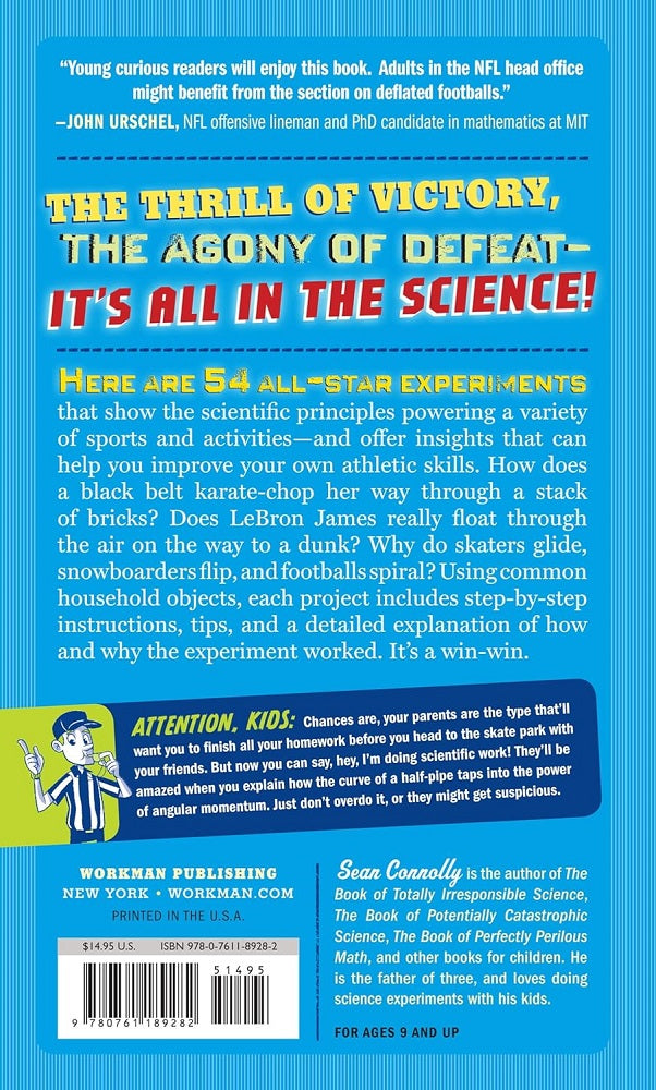 The Book of Wildly Spectacular Sports Science back