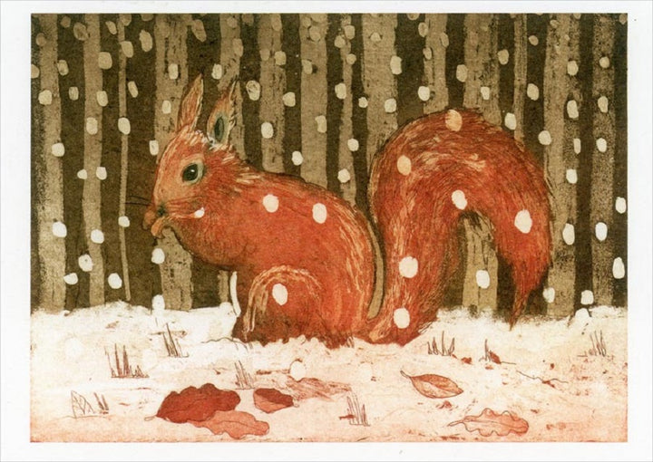 Set of 10 Red Squirrel and Mountain Hare Notecards