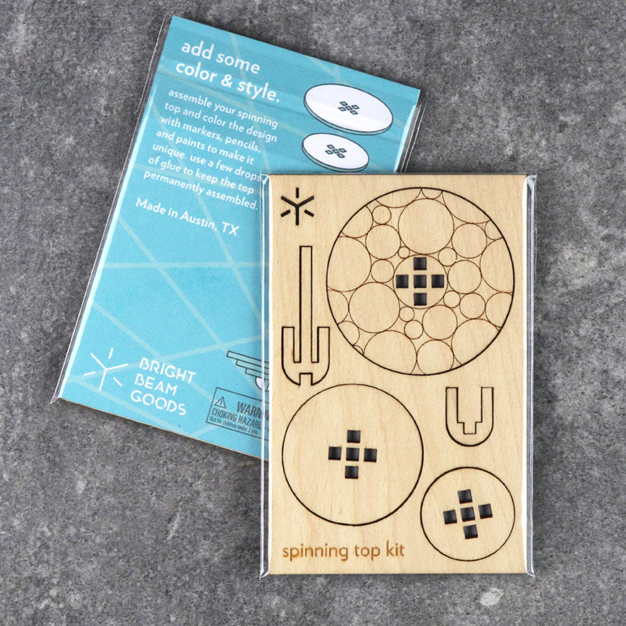 Bubble Spinning Top Kit