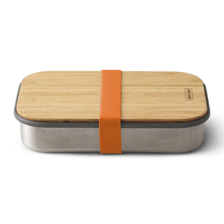 Stainless Steel and Bamboo Sandwich Box