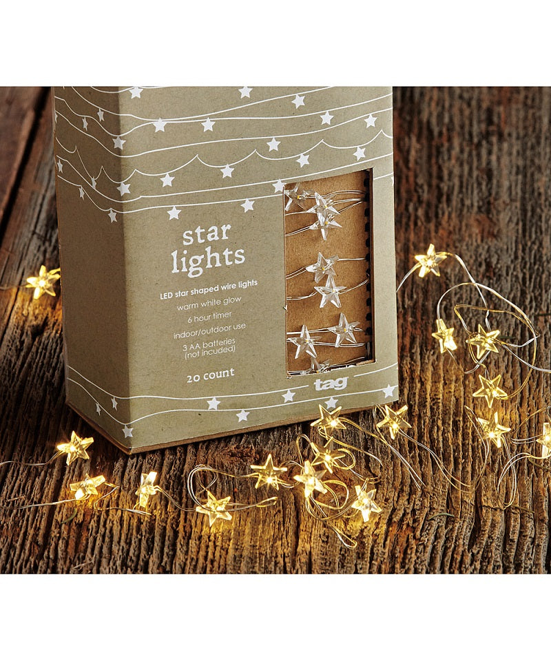 String of LED Star Lights