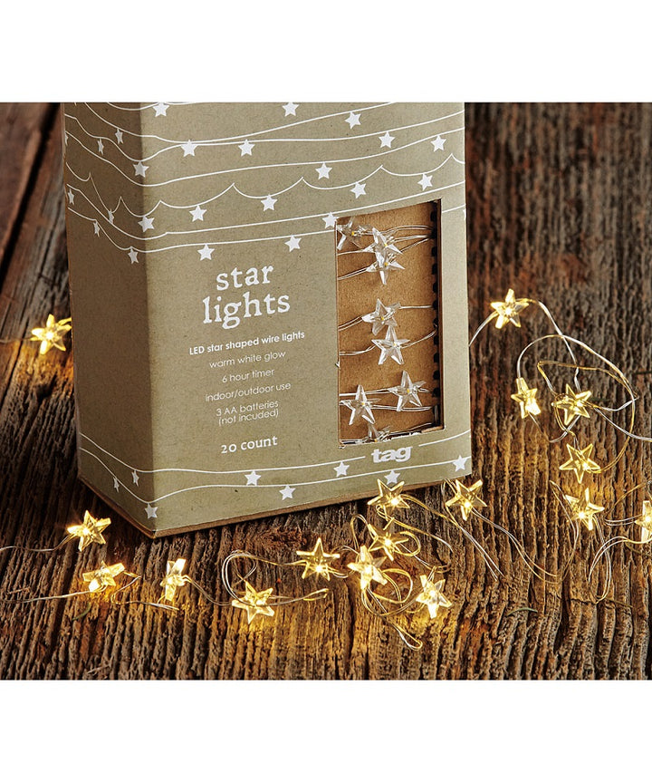 String of LED Star Lights