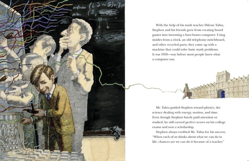 Stay Curious! A Brief History of Stephen Hawking