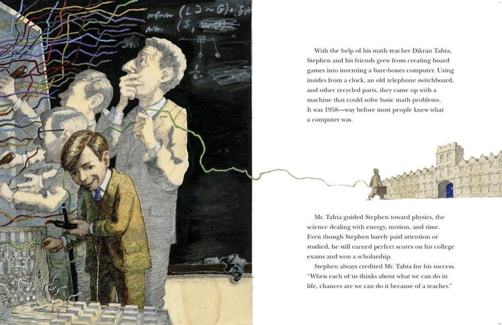 Stay Curious! A Brief History of Stephen Hawking