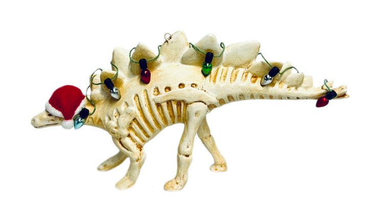 Stegosaurus Dinosaur Skeleton Ornament