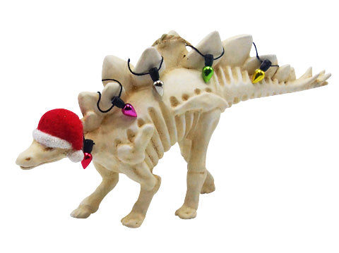 Stegosaurus Dinosaur Skeleton Ornament