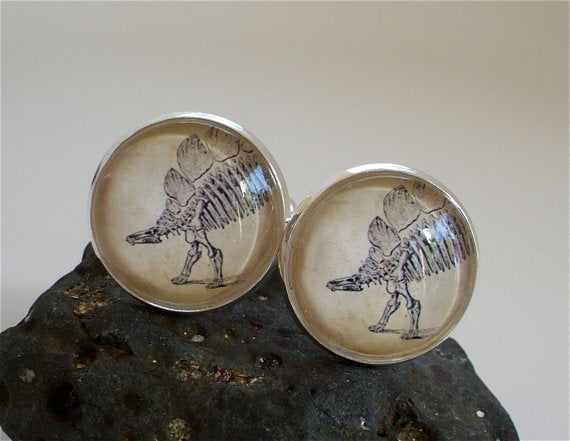 Stegosaurus Cufflinks