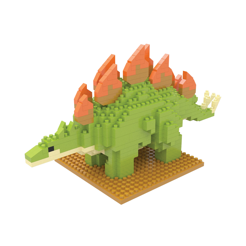 Mini Building Blocks Stegosaurus complete
