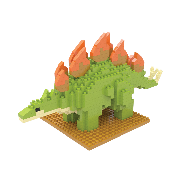 Mini Building Blocks Stegosaurus complete
