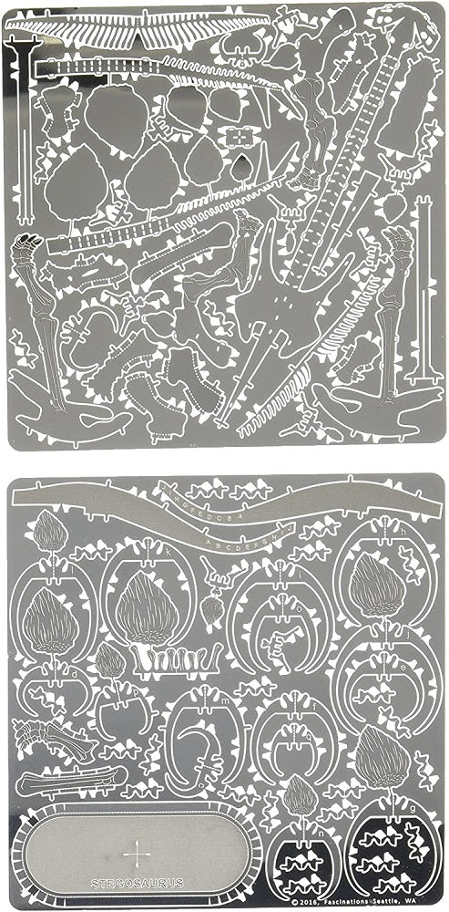 Steel Stegosaurus 3-D Model Kit