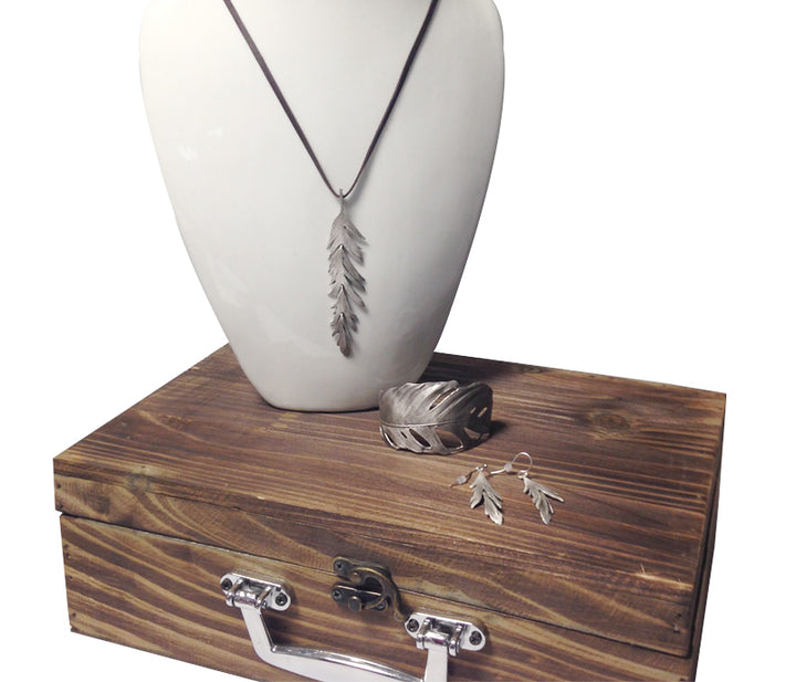 Sterling Silver Feather Jewelry