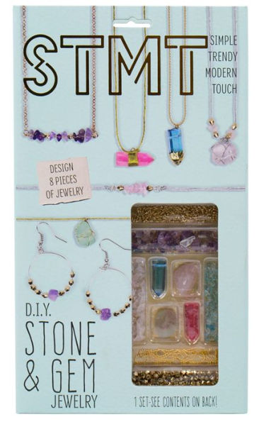 Do It Yourself Stone and Gem Jewelry Kit