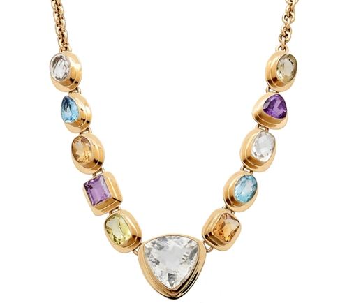 Multi-Gemstone Necklace