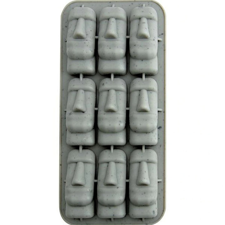 Stone Cold Easter Island Statue Ice Cube Tray