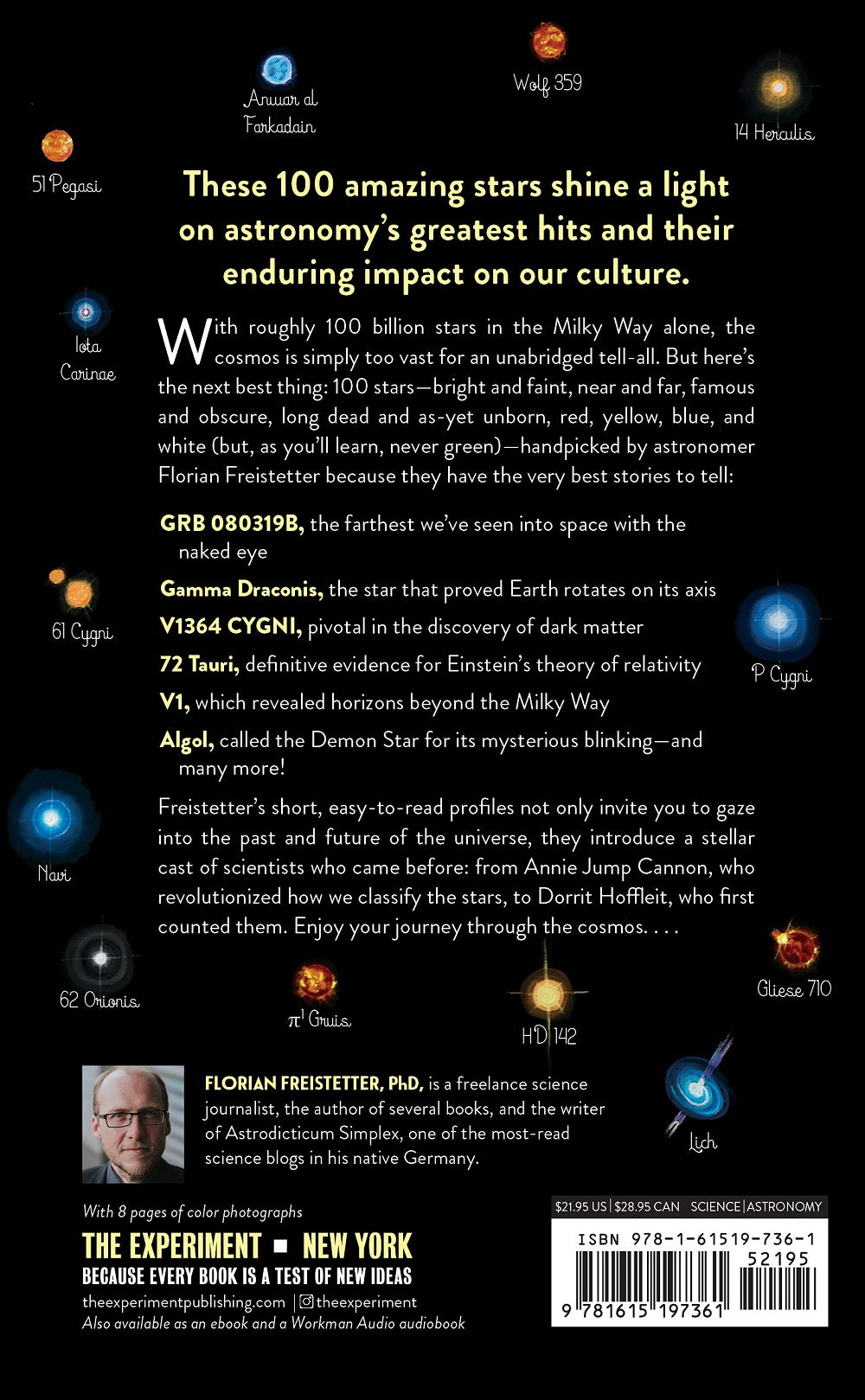 The Story of the Universe in 100 Stars