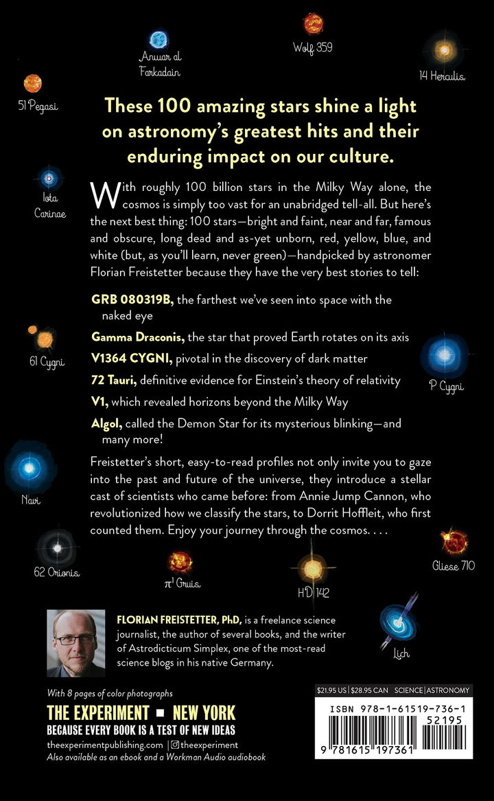 The Story of the Universe in 100 Stars